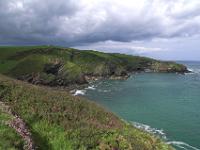 Beeindruckende Kulisse mit Varley Head nahe Port Isaak